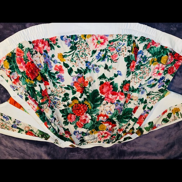 Vintage Oversized Leather Foral Jacket - Picture 5 of 8